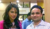 Spotted: Sameera Reddy in Mumbai