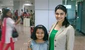 Spotted: Prachi Desai at Indore airport