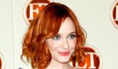 Christina Hendricks is celebrating her assets