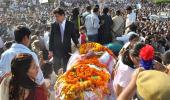 PIX: Bhupen Hazarika's body arrives in Assam, last rites today