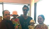 Spotted: Arjun Rampal in Shirdi