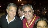 Partying with George Clooney!