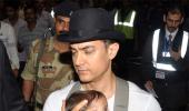 FIRST LOOK: Aamir Khan with Kiran and son Azad