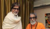PIX: Amitabh Bachchan celebrates I-Day with Bal Thackeray