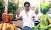 PIX: ALIENS in Shah Rukh Khan's house!