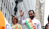 PIX: Saif, Grand Marshal at India Day Parade, New York