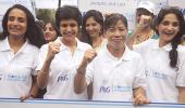 PIX: Mary Kom packs a punch for Mumbai moms