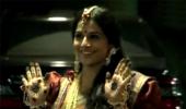 First Look: Vidya Balan shows off her mehndi hands