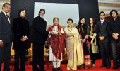 PIX: Bachchans get together with Amjad Ali Khan