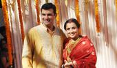 Stars wish newlyweds Vidya and Siddharth Roy Kapur