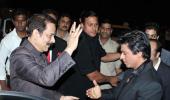 PIX: Shah Rukh, Salman attend Abhinav Shukla's wedding