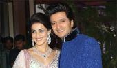 Stars wish Riteish-Genelia