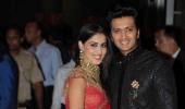PIX: Ash, Aamir at Riteish-Genelia reception