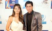 PIX: Shah Rukh, Gauri attend Zee Cine awards in Macau