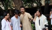 PIX: Stars pay last respects to Rajkumar Hirani's father