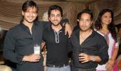 PIX: Ekta Kapoor, Vivek Oberoi party with Mika