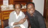 Spotted: Rajinikanth at Chennai Airport