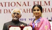 PIX: Vidya Balan receives her National Award