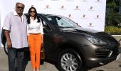 PIX: Sridevi gifts a Porsche to Boney Kapoor