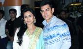 PIX: Rani, Aamir and family at Talaash premiere