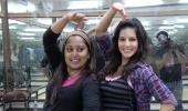 PIX: Sunny Leone takes dance lessons