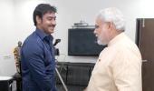 When Ajay Devgn met up with Narendra Modi