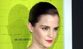 Emma Watson's near slip at movie premiere