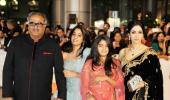 PIX: Sridevi, family attend English Vinglish premiere