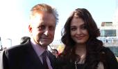 PIX: Aishwarya's Date With Michael Douglas