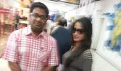 Spotted: Raima Sen at Kolkata airport