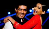 PIX: Red HOT Sonam Kapoor flaunts her curves