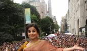 PIX: Vidya Balan flags off India Day Parade in NY