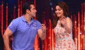 PIX: Madhuri Dixit, Salman bond on Jhalak Dhikhhla Jaa sets