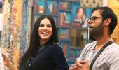 PIX: Sunny Leone enters Bigg Boss house!