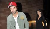 PIX: Ranbir, Katrina attend Wolf Of Wall Street screening