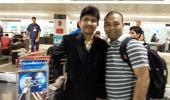 Spotted: Kamaal R Khan in Dubai airport