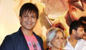 PIX: Vivek Oberoi, Ravi Kissen at Zila Ghaziabad premiere