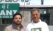 Spotted: Girish Karnad in Bengaluru