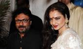 PIX: Hrithik, Aishwarya, Rekha party with Sanjay Bhansali