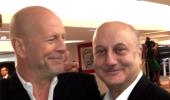 Anupam Kher's Oscar date with Bruce Willis