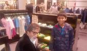 Spotted: Amitabh Bachchan in London