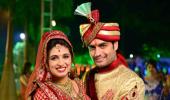 PIX: Television actors Vivian-Vahbbiz get married