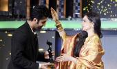 PIX: Rekha mingles with Ranbir, Vidya at Filmfare Awards