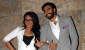 PIX: Ranveer Singh, Sonakshi Sinha at Lootera screening