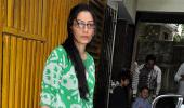 PIX: Maanyata Dutt attends Policegiri screening with kids