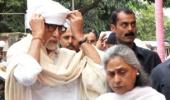 PIX: Amitabh, Dilip Kumar at Pran's prayer meet