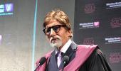 PIX: Amitabh Bachchan gets honoured