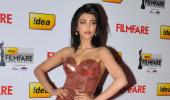 PIX: Shruti Haasan, Dhanush at 60th South Filmfare awards