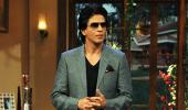 PIX: Shah Rukh Khan shows off his funny side