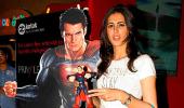 PIX: Nargis, Soha, Huma at Man Of Steel premiere